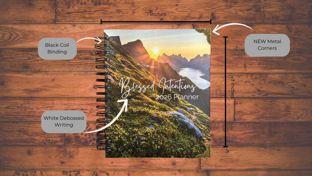2026 Blessed Intentions Planner - PREORDER